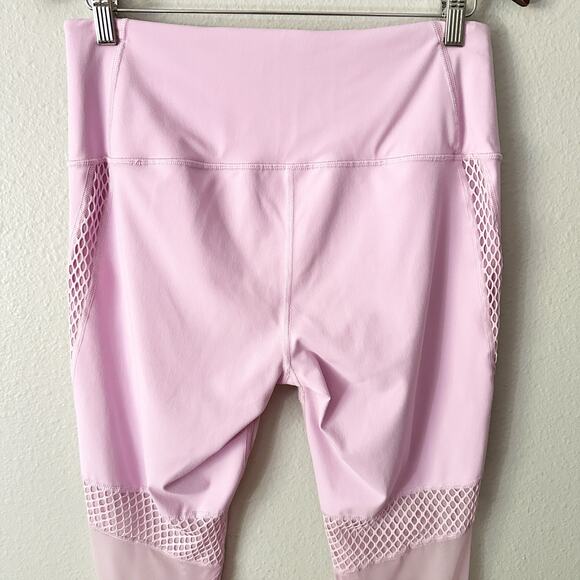 Victoria's Secret ‎ Lavender Fishnet Mesh Knockout 7/8 Tight women's size large - Picture 7 of 14